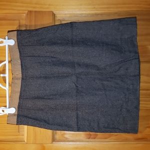 Ann Taylor LOFT Wool Academia Skirt
